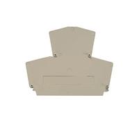 Accessoires for borniers - Plaque d'extrémité, WAP WDK2.5/4 N