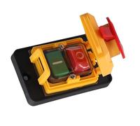 【Accessoires for la maison】2X KJD12 Interrupteur électromagnétique KJD12 16A 220V Magnétique Étanche Antidéflagrant Avec Bouton d'arrêt d'urgence