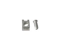 Accessoires for marches d'escalator, clip à vis, utilisation for cadre de bande d'avertissement de démarcation d'escalator