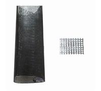 Accessoires for sac à main, en plastique, grille maille robuste, noir et blanc, feuilles de toile 33 x 50 cm pour broderie(Black Large Grid)