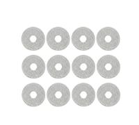 Accessoires for serpillière compatibles avec les aspirateurs Xiaomi Mijia Omni X10+/X20+/X30, pièces de rechange for Dreame Bot L10s Pro et L10s Ultra(Light yellow)