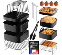 Accessoires Friteuse Air Fryer pour 6.2L 5L Moule en silicone pour Accessoires carrés MOULE A GATEAU