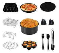 Accessoires Friteuse Sans Huile 5,5 L,Accessoires Friteuse À Air 5,5 L Xxl Ustensiles Moule Air Fryer Accessoires Pour Support