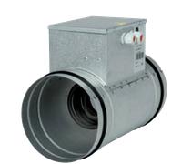 Accessoires généraux et complémentaires - InspirAIR® Top Registre de post-chauffage externe - A11023487 de Exhausto