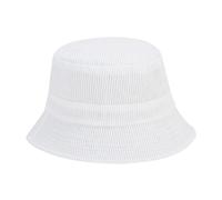 Accessoires grenouille et chapeau de pêcheur en patchwork d'hiver avec double usure et visière 57, Blanc., M