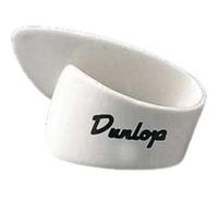 Jim Dunlop – Onglets de pouce 9012 – Gaucher Medium Blanc – Sachet de 12