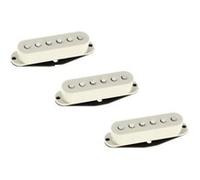 Accessoires guitares DIMARZIO DM2001-AW 3 CAPOTS BLANCS VIEILLIS DE MICRO TYPE STRAT Pièces détachées