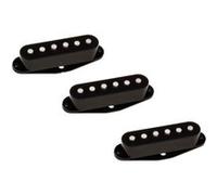 Accessoires guitares DIMARZIO DM2001-BK 3 CAPOTS NOIRS DE MICRO TYPE STRAT Pièces détachées