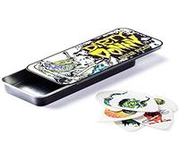 Accessoires guitares DUNLOP BL111T73 BOITE EN METAL DE 6 MEDIATORS MOTIF DIRTY DONNY SERIES 1 Médiators