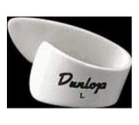 Accessoires guitares DUNLOP POUCE NYLON 9003 BLANC LARGE Pouces