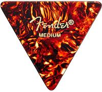 Accessoires guitares FENDER MÉDIATORS FORME TRIANGLE, MOTIF ÉCAILLE, MEDIUM, PAR 12 Médiators