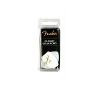 Accessoires guitares FENDER PACK DE 12 MEDIATORS FORME 346 BLANCS FIN THIN Médiators