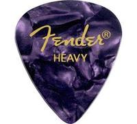Accessoires guitares FENDER PACK DE 12 MEDIATORS FORME 351 PREMIUM VIOLETS MOTO HEAVY DUR Médiators