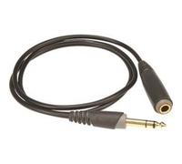 Accessoires guitares KLOTZ AS-EX20600 RALLONGE CASQUE NOIR 6 M Rallonge casque G