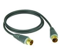 Accessoires guitares KLOTZ MID-060 AUDIO NUMERIQUE MIDI NOIR 6 M Cables midi