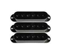 Accessoires Guitares Seymour Duncan S-Cover-B-Nol - 3 X Capot S Black Sans Logo Pièces Détachées