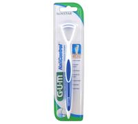 Accessoires-GUM Halicontrol 760 Gratte-langue (Couleur : Bleu)