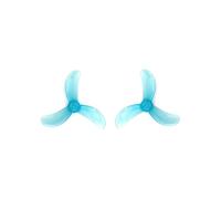 Accessoires Hélice PC à 3 pales Gemfan 1608, 40mm, 1mm, 1.5mm, for Micro Whoop FPV Racing Freestyle Tinywhoop Drones, pièces de bricolage, 16 pièces pour drones (Size : 8Pair Black Blue 1.5)