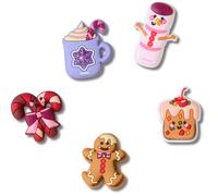 Accessoires hommes Crocs Cute Winter Foods 5 Pack Multicolore Unique