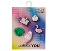 Accessoires hommes Crocs JIBBITZ WEEKEND IN LA HOTEL 5 PACK Multicolore Unique