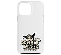 Accessoires Humour pour Adultes Shit Happens Look at Your Face Poop Coque pour iPhone 13 Pro Max
