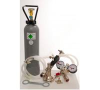 Paquet d'accessoires 4 avec 2,0 kg de CO2 pour 2 conducteurs tireuse a bieren avec 1 * raccord creuse - type S et 1 * raccord type D