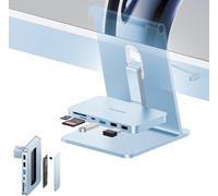 Accessoires iMac pour iMac 24"" 2021/2023/2024,Hub USB C pour iMac M1/M3/M4 et Studio Display 27"",HUB USB iMac avec USB A/C 10 Gbit/s,SD/TF,boîtier SSD M.2 (SSD Non Inclus),iMac Adaptateur