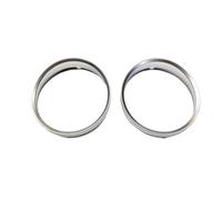 Accessoires Intérieur Compatible Avec BMW Pour E60 E61 Pour Pre-LCI Pour M5 2004 2005 2006 2007 Tableau De Bord Voiture Cadran Cerclage Garniture Décoration Intérieure(Silver2)