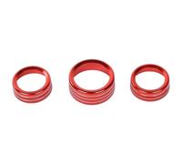 Accessoires Intérieur Compatible Avec Dodge Pour Ram Pour 1500 2500 3500 2013 2014 2016 2018 Boutons Interrupteur Climatisation Accessoires Intérieurs Décoration(Red)