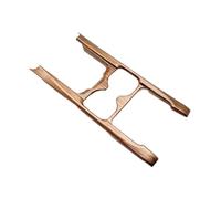 accessoires intérieur voiture Cache du cadre porte-gobelet de la commande centrale Pour CR-V 2017-2021