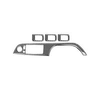 Accessoires Intérieure Pour BMW Série 3 E90 2005-2012 Interrupteur Vitres Voiture Panneau Commande Cadre Garniture Couverture Décoration Autocollant Intérieurs Voiture(37.8mm,LHD B)