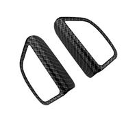 Accessoires Intérieure Pour Ford Pour Focus 3 Pour MK3 2015-2018 Ensemble Voiture A Pilier Audio Haut-Parleur Couverture Garniture Décoration Autocollants Intérieurs Voiture(ABS Carbon Black)