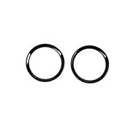 Accessoires Intérieure Pour Land Pour Rover Pour Discovery Pour Sport 15-17 Accessoires Voiture Garniture Haut-parleur Porte Accessoires Voiture Intérieurs Voiture(2 x Gloss black)