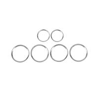 Accessoires Intérieure Pour Land Pour Rover Pour Discovery Pour Sport 15-17 Accessoires Voiture Garniture Haut-parleur Porte Accessoires Voiture Intérieurs Voiture(6 x Silver)