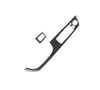 Accessoires Intérieurs Autocollant Fibre Carbone Pour Interrupteur Porte Et Fenêtre Côté Conducteur Gauche Accessoire Pour BMW Série 3 E92 2005-2012