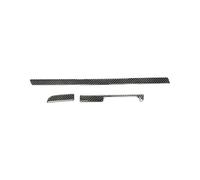 Accessoires Intérieurs Autocollants Couverture Interne Fiber Carbone Pour VW Pour Scirocco R 2009 - 2016 Garniture Tableau Bord Copilote Style Voiture Intérieur Voiture(Black(RHD))