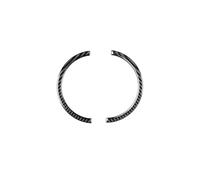 Accessoires Intérieurs Autocollants Couverture Panneau Poignée Intérieure Porte En Fiber Carbone Accessoires Voiture Pour Fiat 500 2012 - 2015 Voiture Garniture