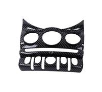 Accessoires IntéRieurs Automobiles Pour Mini pour Cooper F55 F56 F57 2014-20216.5in panneau de CD de climatisation de voiture ABS en Fiber de carbone
