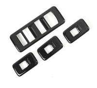 Accessoires intérieurs Compatible Avec Land Pour Rover Pour Range Pour Rover Sport 2014 2015 2016 2017 Autocollant Décoratif Cadre Bouton Levage Vitre Voiture Couverture Intérieure(Noir)