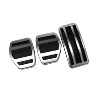 Accessoires intérieurs Compatible Avec Peugeot 208 2012-2016 2017 2018 2019 207 301 307 2008 308 408 Pour MT AT Pédales Voiture Garniture Couvercle Pédale De Frein À Gaz Intérieur(For MT)
