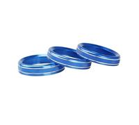 Accessoires Intérieurs Couvercle Bouton Climatiseur Phare Voiture, Anneau Décoration Commutation Pour Jeep Pour Wrangler JL 2018 - 2024 Intérieur Voiture(AC Blue)