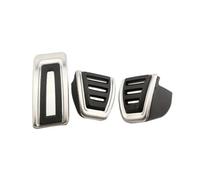 Accessoires Intérieurs De Voiture : Couvre-pédales En Acier Inoxydable Pour Skoda Pour Kodiaq Pour Rapid Pour 5E, 5F Et A7 2014-2023 pièces de l'ensemble(Style 2)