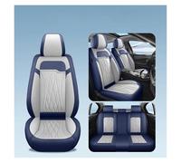 Accessoires Intérieurs Housse De Siège Auto 3D En Cuir PU Pour Ford Pour Focus MK2 Pour Edge Pour Explorer Pour Ecosport Housse Siège Voiture(Bleu,Standard)