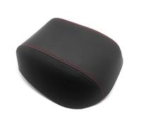 Accessoires intérieurs Housse Protection Cuir Accoudoir Central Voiture Accessoire Pour Golf 7 VII MK7 2014 2015 2016(C red line)