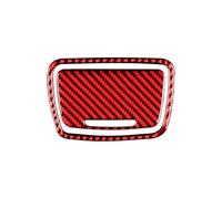 Accessoires Intérieurs Pour BMW Série 5 F10 F18 2011-2017, Autocollants Pour Cendrier De Commande Centrale Garniture intérieure(Carbon Look2)