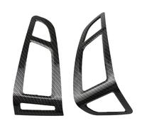Accessoires Intérieurs Pour Ford Pour Focus 3 MK3 2015 2016 2017 2018 Conduite À Gauche) Cache Décoratif Pour Grille D'aération Autocollants Décoration Intérieure Voiture(Carbon Black)