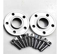 Accessoires Jantes Voiture Accessoires de modification 5X112-66.6 Entretoises roue avec boulons à billes 12 * 1.5 pour W204 C300 C350 C63 pour AMG(20mm Silver)
