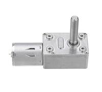 Accessoires JGY370 réducteur moteur M8 arbre à vis 33mm DC 6V 12V 24V moteur à engrenage à vis sans fin couple élevé autobloquant réducteur moteur(24V,40rpm)