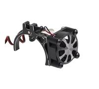 Accessoires Jouets RC Compatible Avec Axial SCX10 Pour Traxxas TRX4 Pour Tamiya 1/8 1/10 rc cars 540 550 3650 3660 Ventilateur De Refroidissement De Dissipateur Thermique De Moteur Avec Capteur Thermi