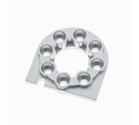 Accessoires Jouets RC Compatible avec Tamiya pour TT01 DF02 RC, Pièces De Modification De Mise À Niveau De Voiture, Accessoires Support De Moteur en Métal pour Seat 53666